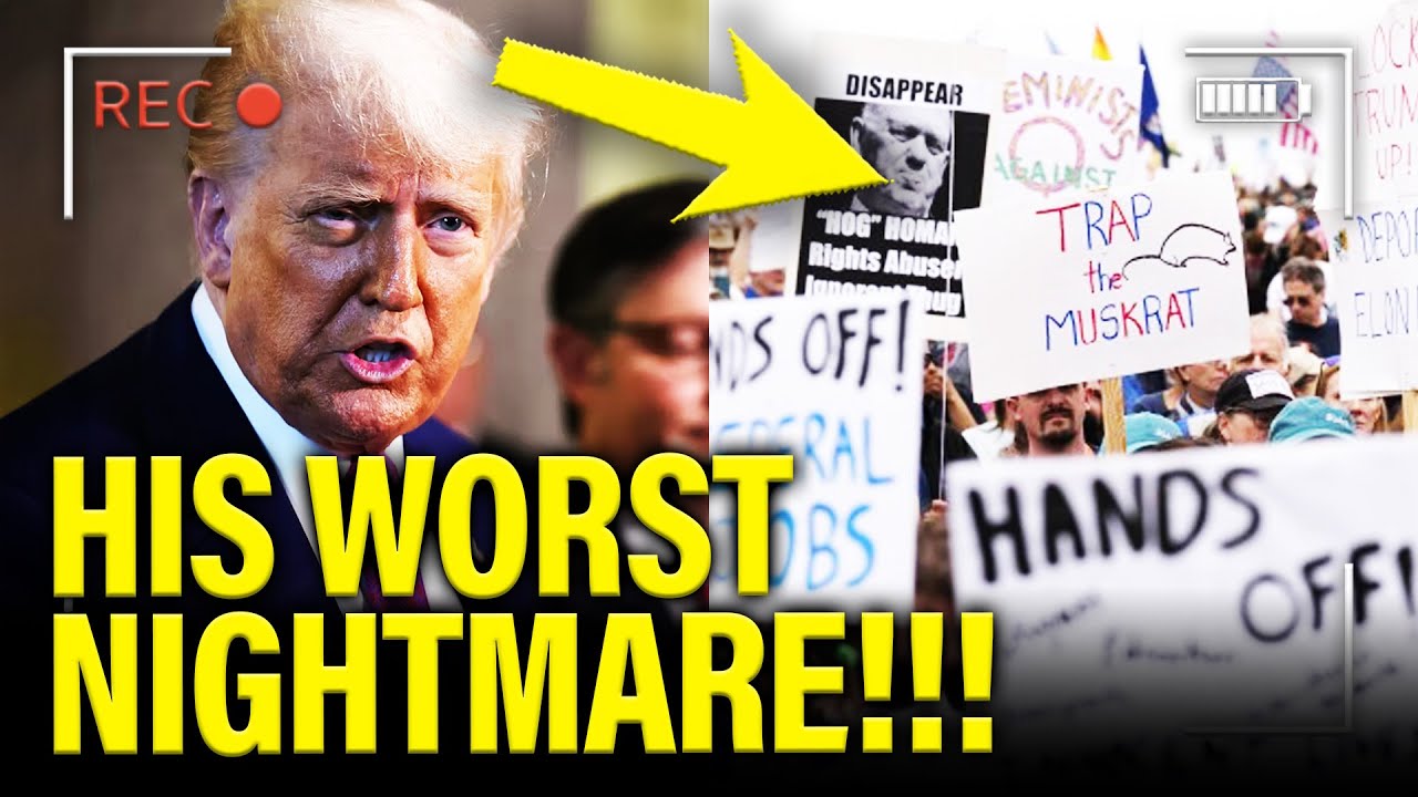 Trump gets SHREDDED by PROTEST ANTHEM he Feared