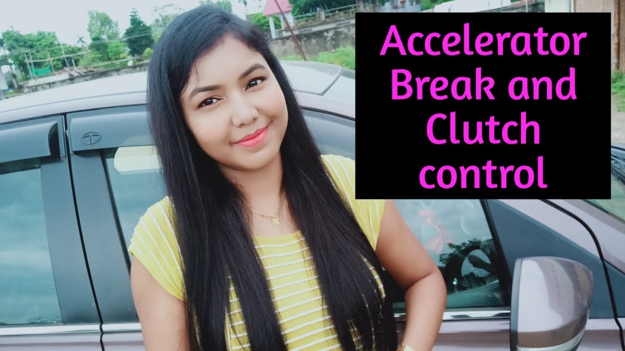 Learn easily Accelerator, Brake and Clutch control in car Learn ABC
