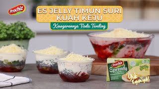 Jernihkan tenggorokan saat berbuka dengan Es Jelly Timun Suri Kuah Keju