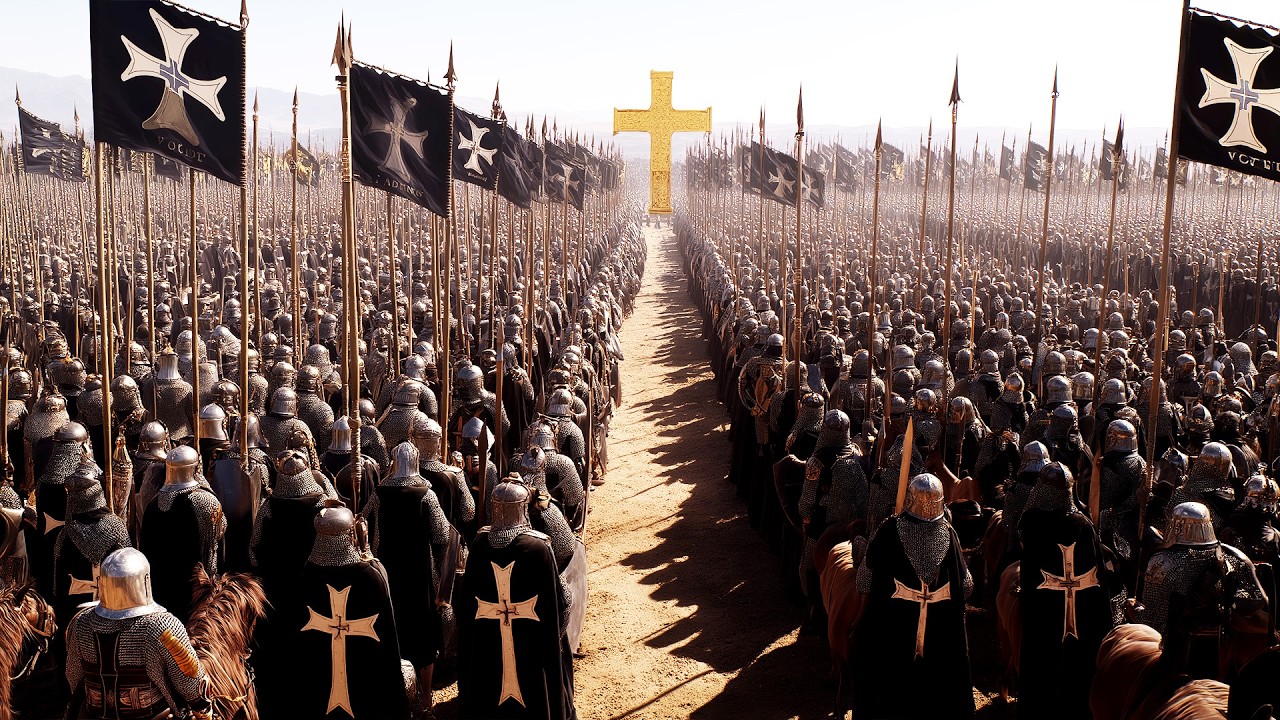 500 000 Тамплиеров идут в Последний Крестовый Поход – Эпические Военные Гимны ⚔️🔥