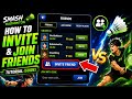 Smash Badminton: How to Invite and Join Friends TUTORIAL (guide)