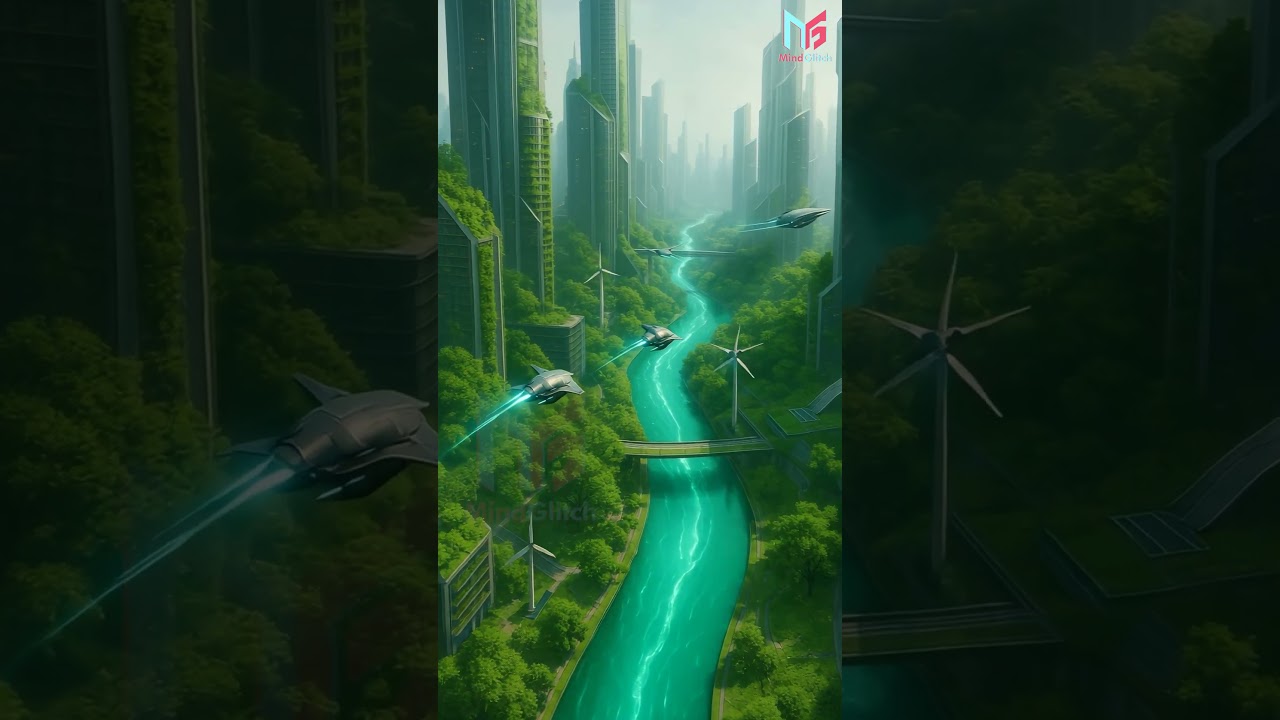 Futuristic Green City | Eco-Friendly Urban Paradise 