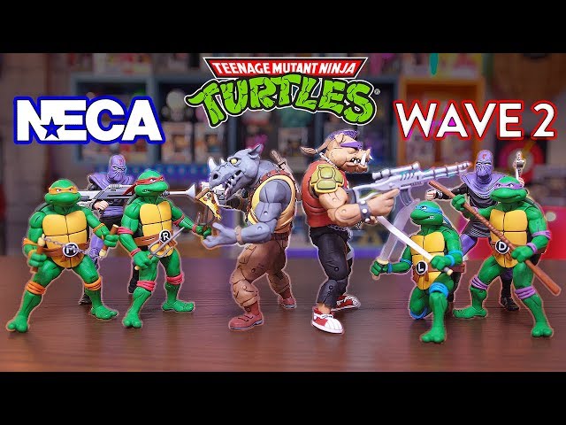 NECA | Bebop & Rocksteady + Teenage Mutant Ninja Turtles Figures