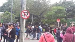 Colombian Protest Turns Riot | Universidad Pedagogica Nacional