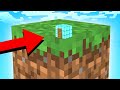 ESCAPING THE WORLDS SMALLEST MINECRAFT CUBE!