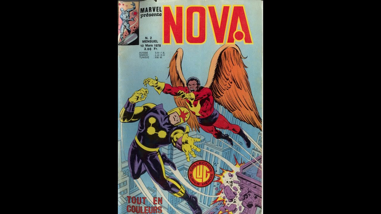 Marvel Comics - Les couvertures du magazine NOVA