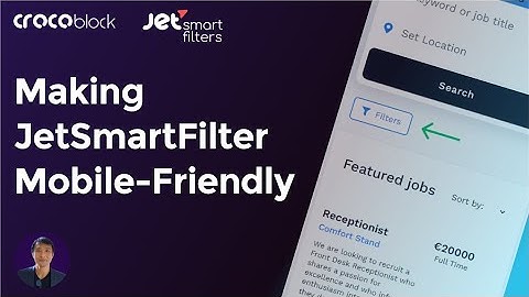 JetSmartFilter: Making JetSmartFilter Mobile-Friendly with JetOffCanvas Add-On