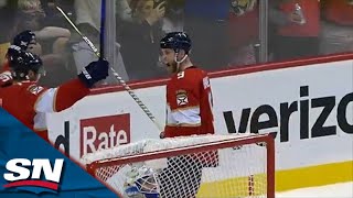 Sam Bennett Finishes Off Brilliant Passing Play To Give Panthers Late Lead