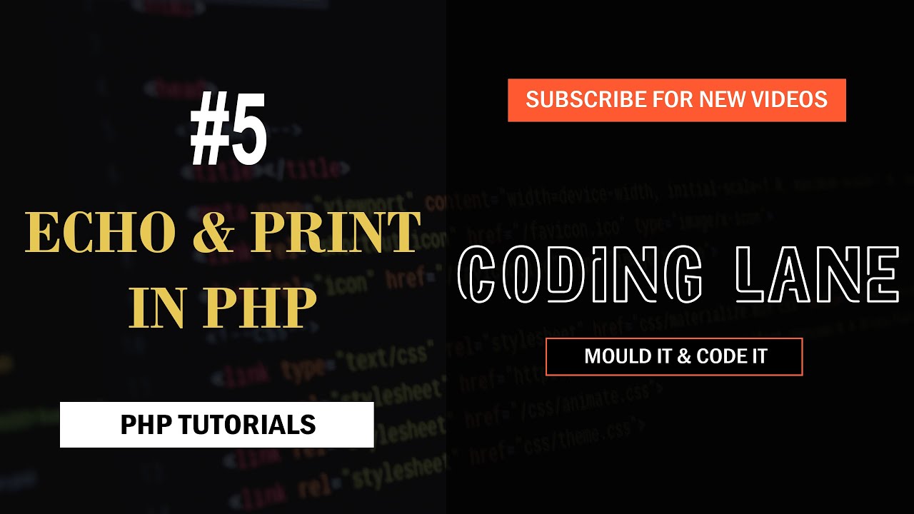 Echo And Print Statement In PHP | Print Your First PHP Code– Coding ...