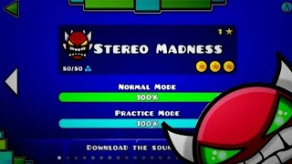 Stereo Madness ► Происходят Странные Вещи В Уровне  ► Иллюзии ► Geometry Dash ► Stereo Madness