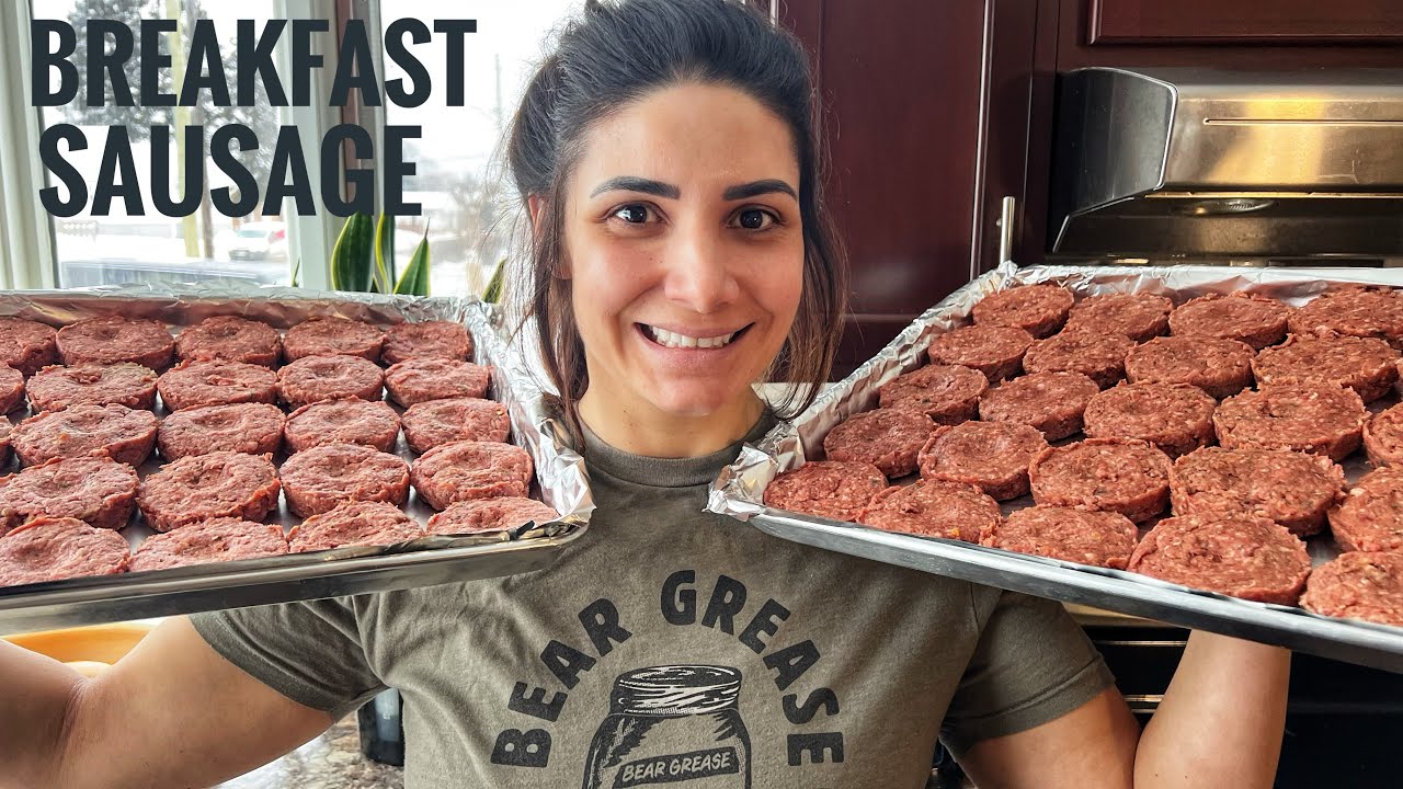 Maple Moose Breakfast Sausage / How to make homemade breakfast patties