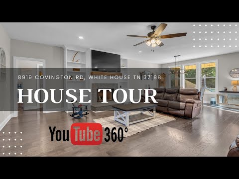 8919 Covington Rd, White House, TN home video tour