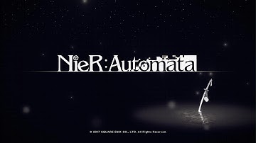 NieR:Automata Secret Title Screen