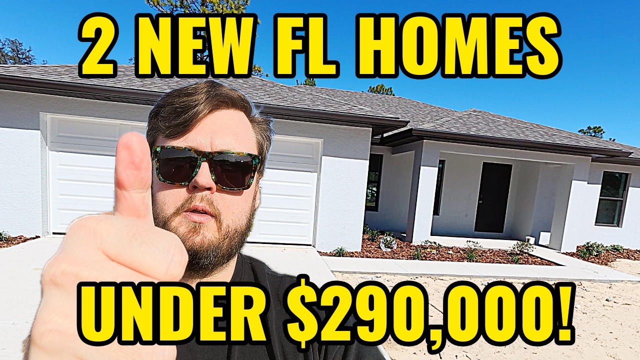 2 совершенно новых дома во Флориде стоимостью менее 300 000 долларов. Без платы за обслуживание т...