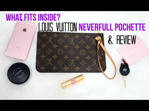 LOUIS VUITTON MM POUCH, POCHETTE REVIEW 2020, WHAT FITS