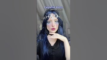Celestial Goth Makeup Tutorial✨ #celestialgoth #celestialmakeup #gothmakeup #alternativemakeup