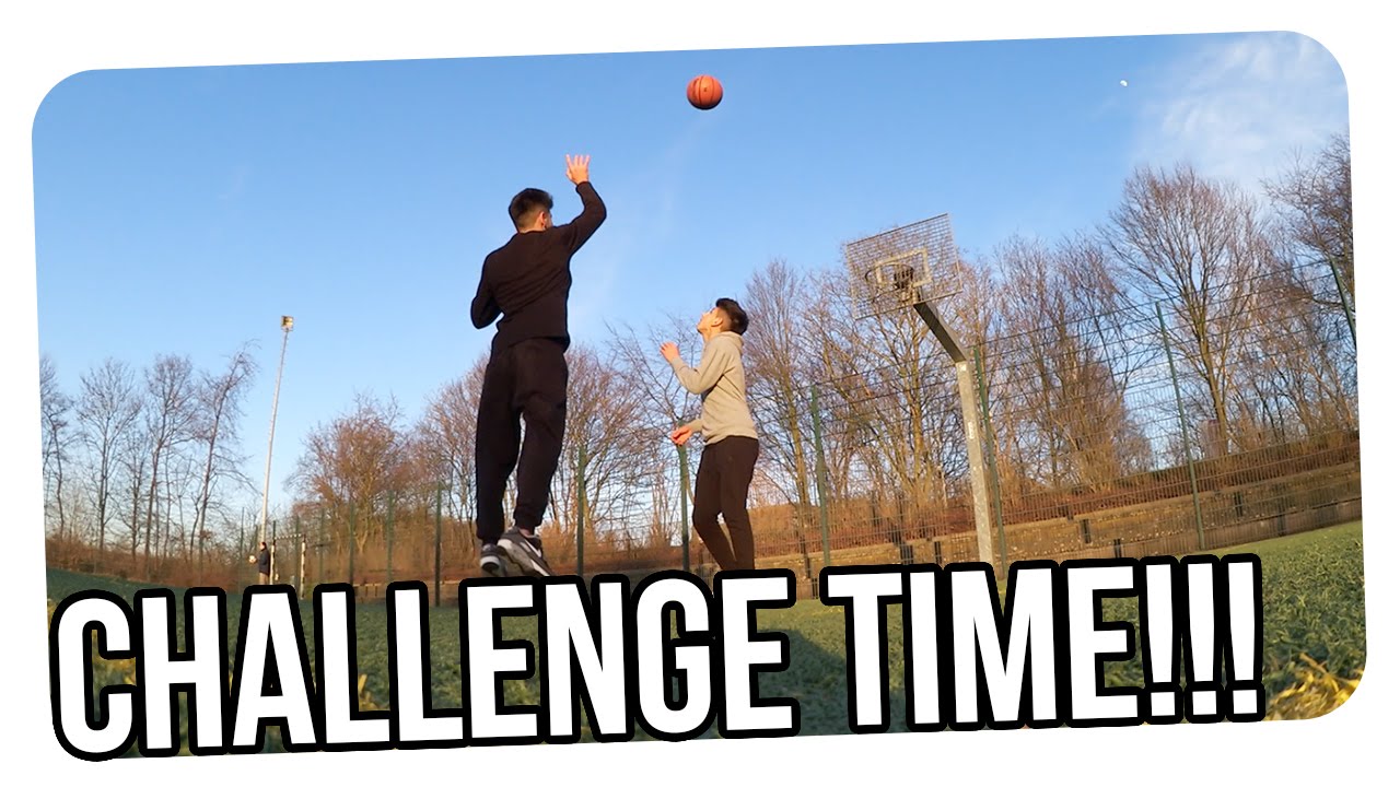 BASKETBALL CHALLENGE | Gummi Schüsse in die Fresse !!!
