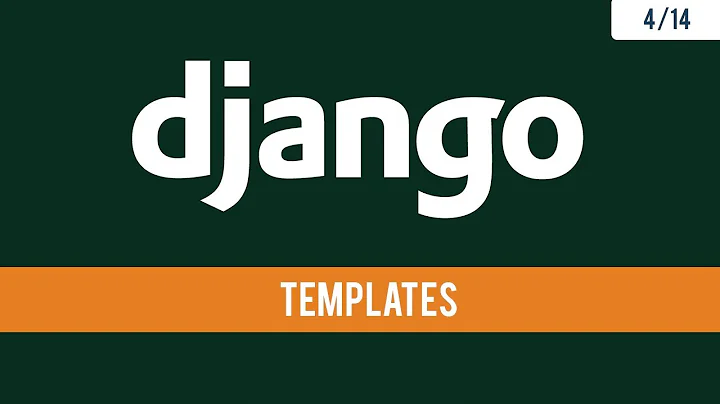 Django 2.1 - Rendering HTML files using Templates - 4/14