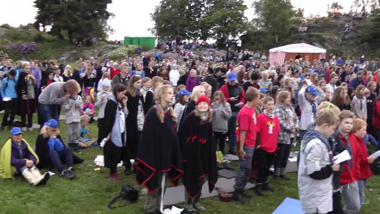 Lørdagsleirbål, NM i speiding 2011