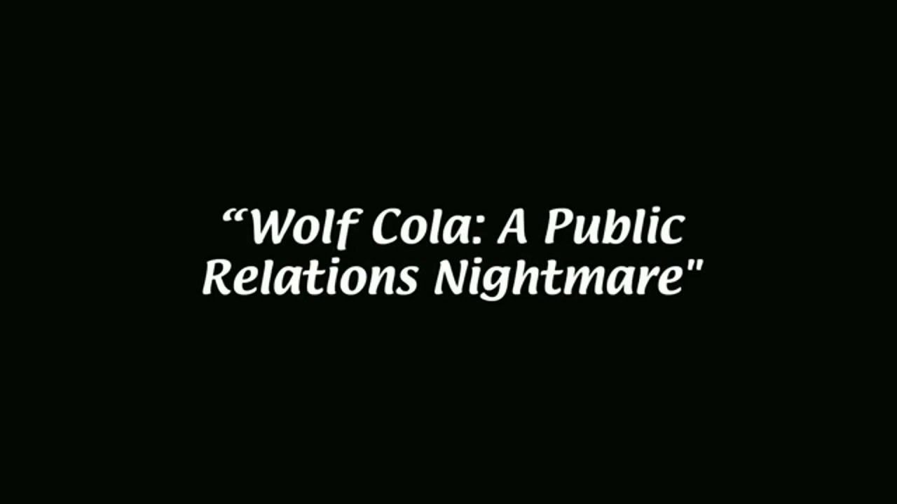 "Wolf Cola: A Public Relations Nightmare" IASIP Cold Open