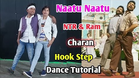 Naatu Naatu Hook Step Tutorial - RRR NTR & Ram Charan l Epic Footwear Dance Step by step