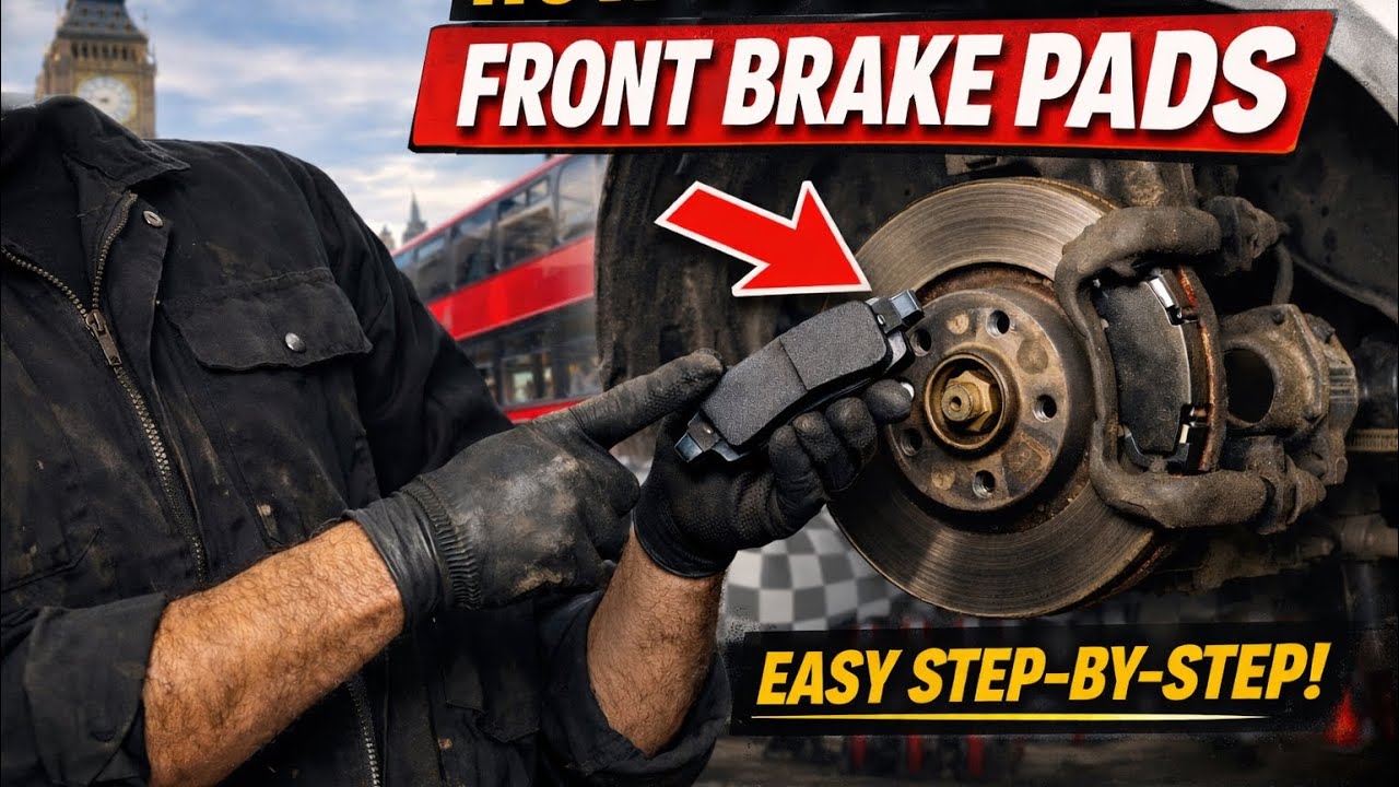 Front brake pads just 3 min to replace 🔥 ( learning )
