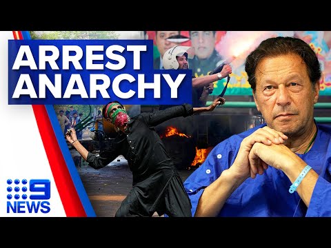 Police call off attempted arrest of imran khan after violent protests in pakistan | 9 news australia