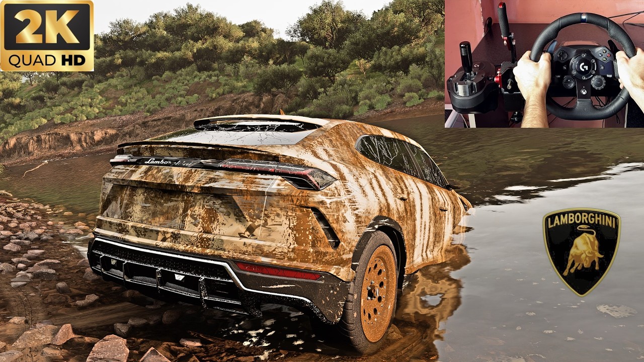 Rebuilding Lamborghini Urus (910HP) | Forza Horizon 5 Steering Wheel Gameplay