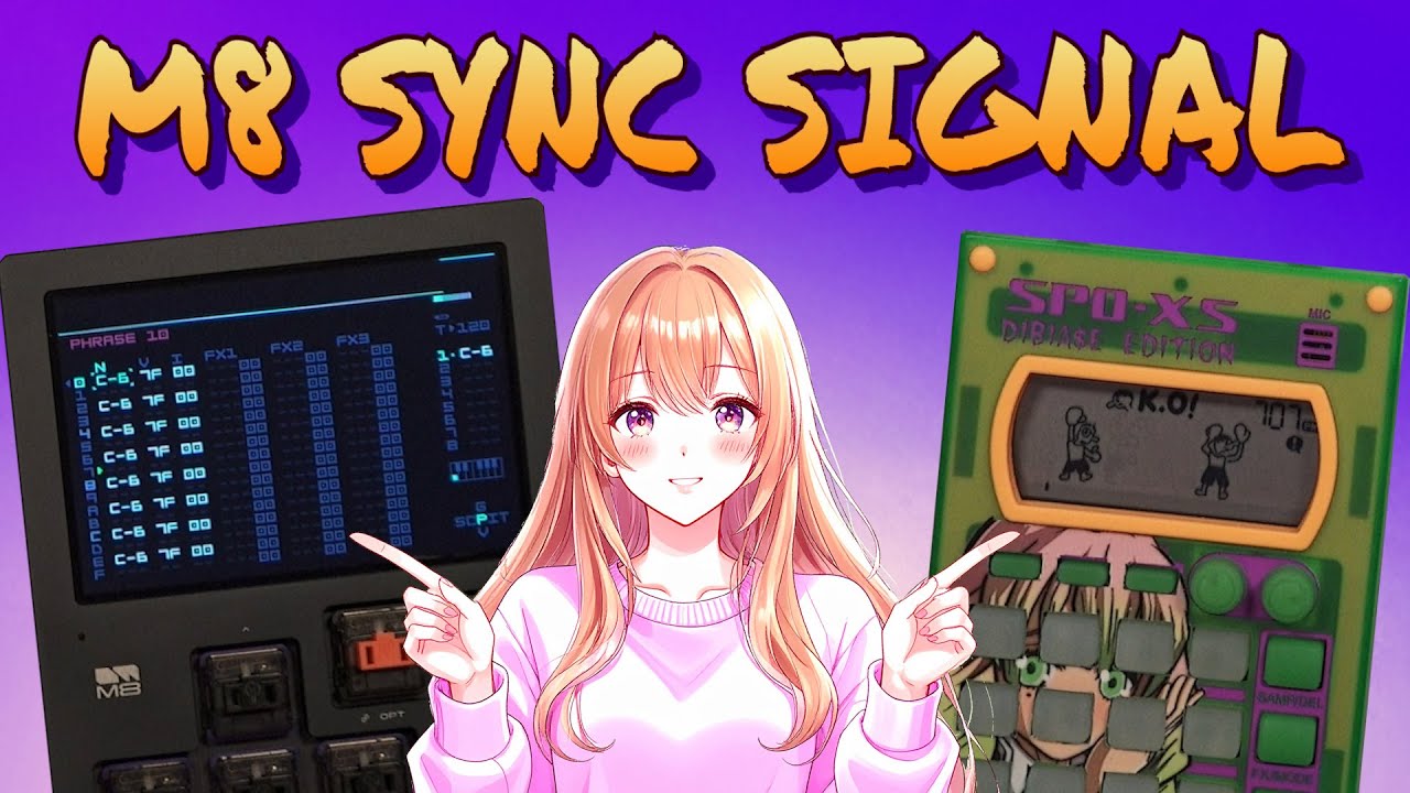 Make Analog Sync Signals on the Dirtywave M8