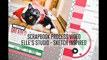 Scrapbook Process Video - Dreaded Coat (Elle