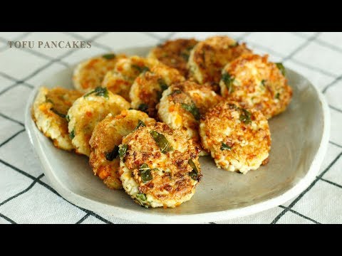 두부동그랑땡 만들기 | 겉은 바삭, 속은 촉촉! 비건 레시피 😋 Korean Vegetarian Recipes | Vegan