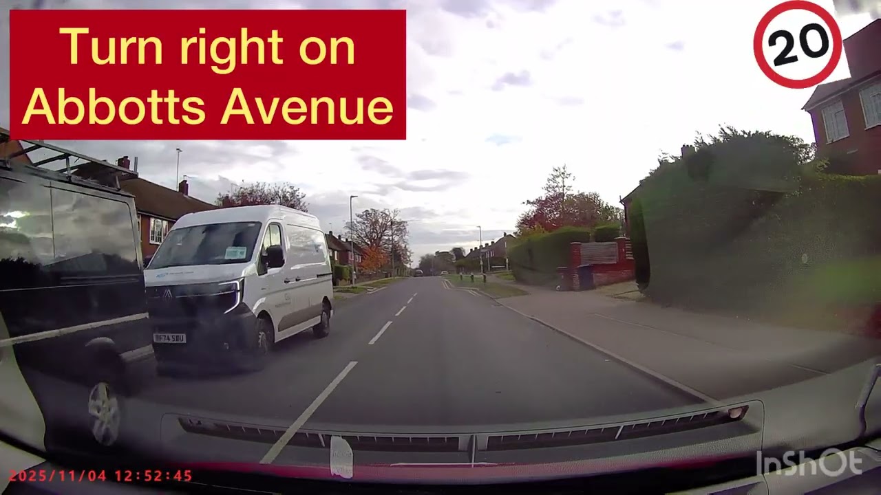 St Albans Driving Test Route 7  - Actual Driving Test 