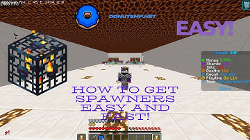 *NEW* How to get Spawners on the Donut SMP Fast and Easy!