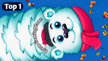 Worms Zone io Best snake Gameplay | Saamp wala game | Snake Game | snake io | Rắn Săn Mồi game #041