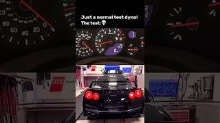 just a normal test dyno!.nissan.#nissan #japan #gtr #tokyo #dyno #test