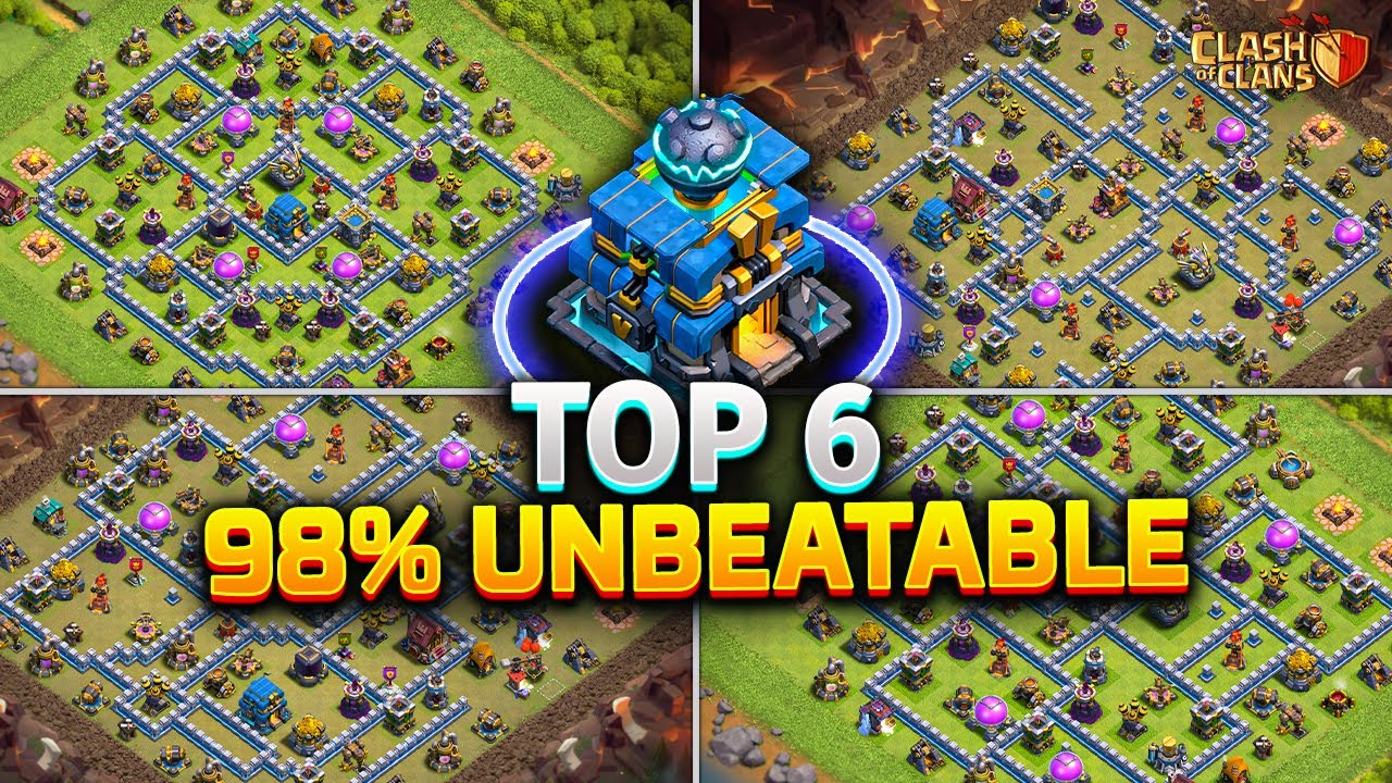 TOP 6! BEST Town Hall 12 (TH12) Base Layout + Copy Link | NEW Hybrid/WAR Bases | Clash of Clans