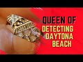 Beach Metal Detecting Daytona Beach, FL -  Queen Of Science jewelry hunter