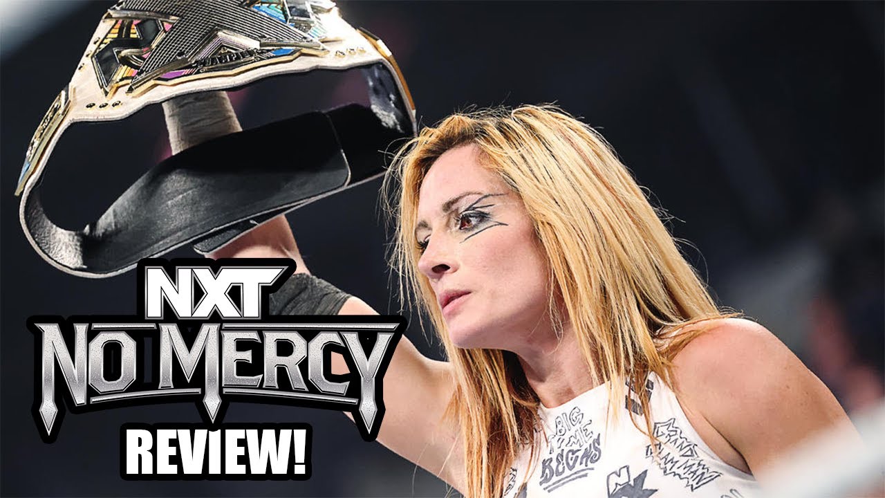 WWE NXT No Mercy 2023: Becky Lynch Prevails, Ijla Dragunov New Men's  Champion