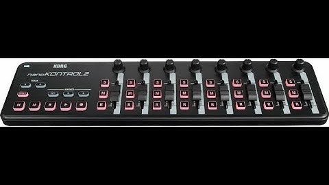 Подключение nanoKONTROL2 в Reaper6.0