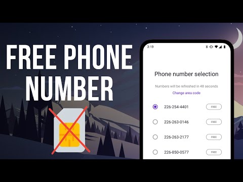 Video: Kan ik een telefoonnummer krijgen zonder simkaart?