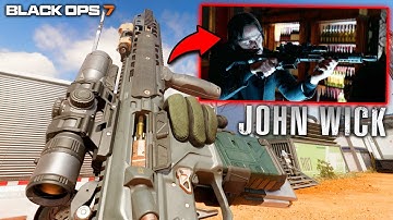 John Wick Custom M4 of the Future in Black Ops 7 Gameplay