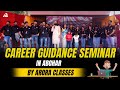 Career guidance seminar in abohar by arora classes careercouncelling careerguidance