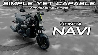 видео: Honda Navi — удивительно увлекательный мотоцикл! картинка: Honda Navi — удивительно увлекательный мотоцикл!