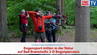 Schützenverein Roland: Bogensport mitten in der Natur auf Bad Bramstedts 3-D Bogenparcours