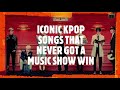 Iconic KPOP Songs, That Never Got A Music Show Win