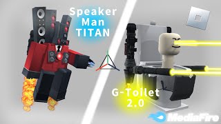 SpeakerMan TITAN and G-Toilet 2.0 Prisma 3D model Download