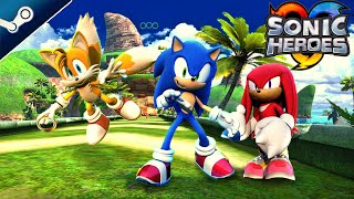 How Sonic Heroes will look in HD!!