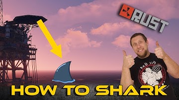 How to Shark the Oil Rig | Rust Tips and Tricks