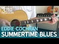 Learn Summertime Blues in 3 Minutes! Beginner Guitar Lesson (Eddie Cochran)