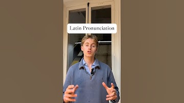 How to pronounce Latin properly